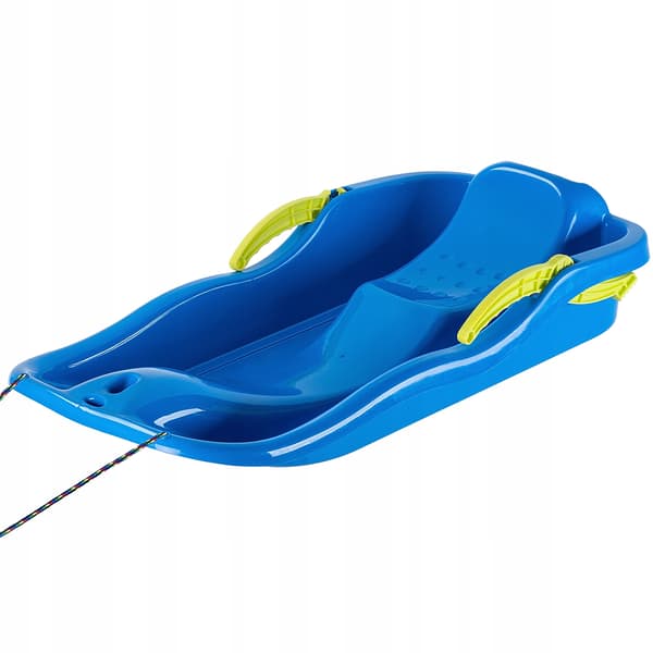 KADAX Bobslide med broms, plast, stor, med snöre