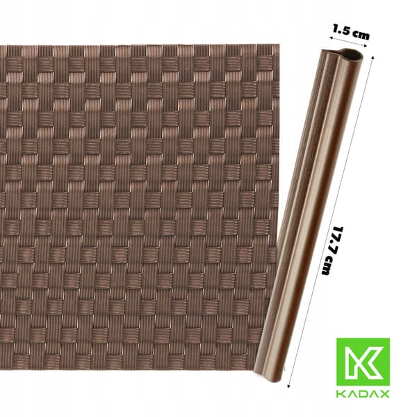 KADAX Klips 19cm Til Hegnsbånd Hegnsbåndskroge Brun 2 stk