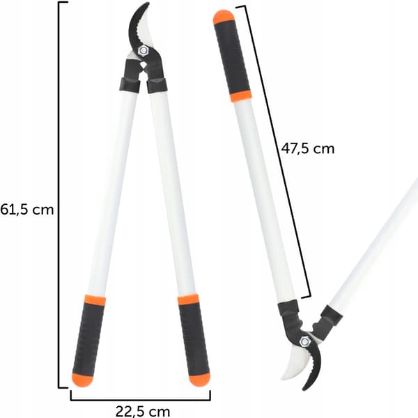 KADAX Havebeskæresaks 61cm Tohånds Let Lang Skarp