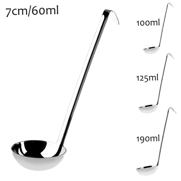 KADAX Slev Soppslev Såsslev Stålslev 7 cm 60 ml