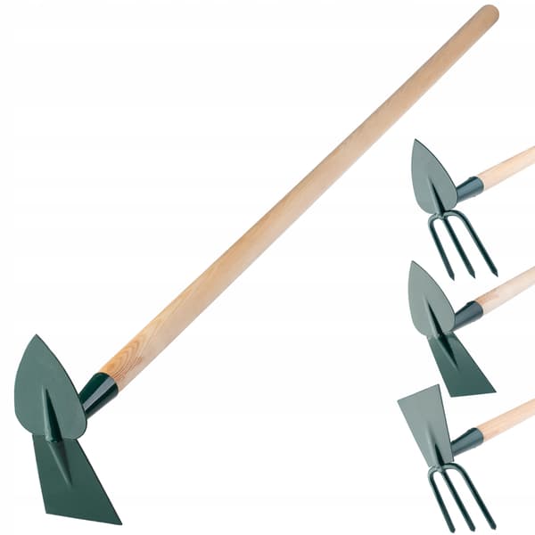 KADAX Trädgårdshacka för ogräsrensning 8 cm krok 115 cm