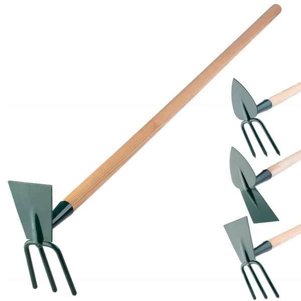 KADAX Havehakke Til Gravning Graver Med Gaffel 8cm Krog 115cm
