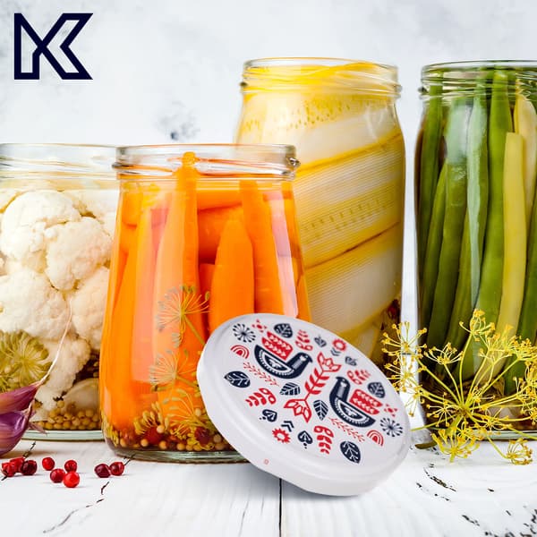 KADAX Säilöntäpurkit Denia 250ml 50kpl 82mm + kansi "Kurpie"