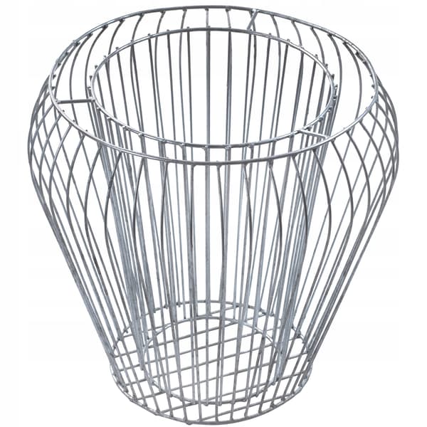 KADAX Gabionkruka Gabionskydd Stålkorg 42 cm Gabiontråd Galvaniserad