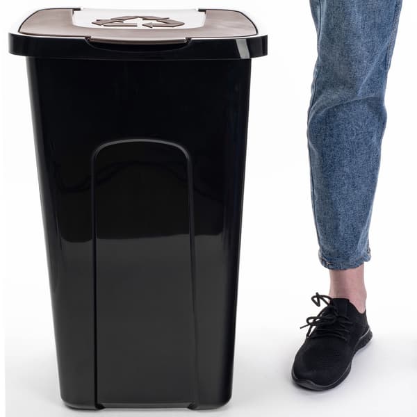 KADAX Affaldssorteringsspand 50L Brun Bio