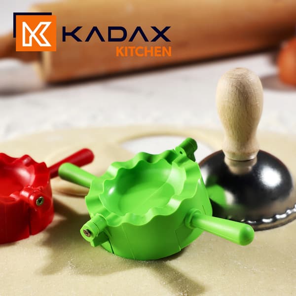 KADAX Dumplingform, Dumplingskärare, Dumplingmaskin, Form, 4 st.