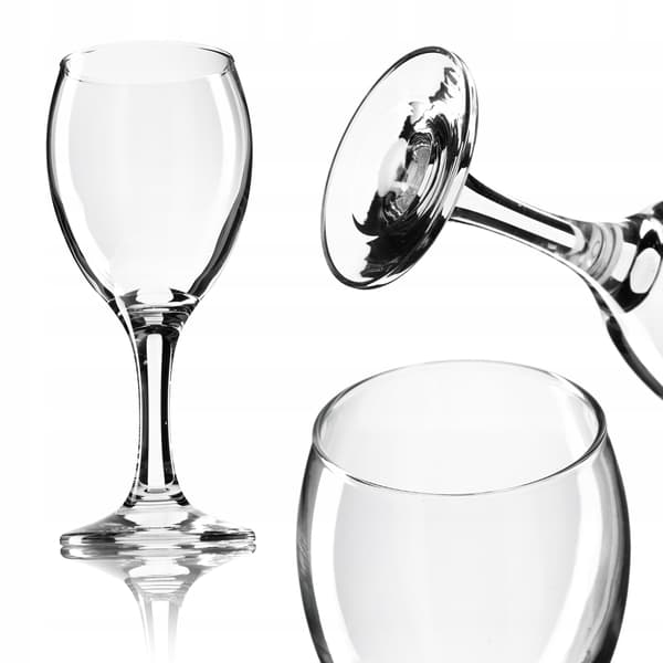 KADAX Vitvinsglas 6 delar 245ml Set Elegant Glasset