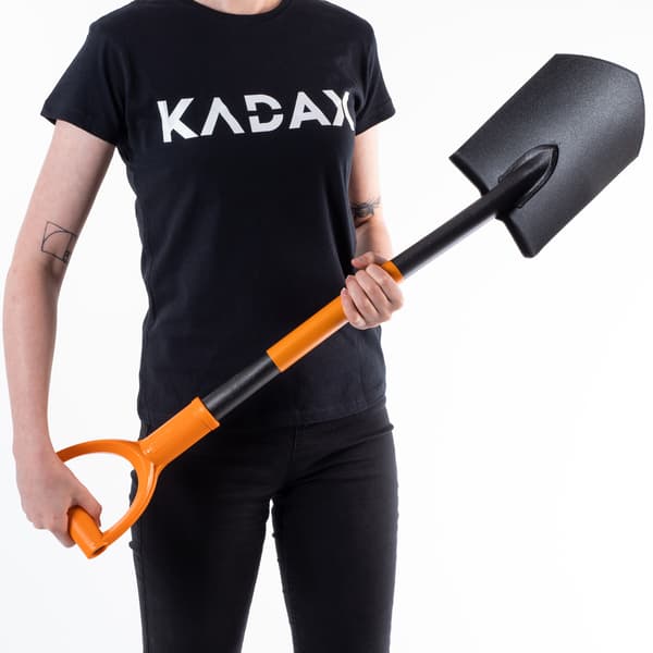 KADAX Multifunktionsspade, Vass Spade, Spade, Trädgårdsspade, Liten, 86 cm