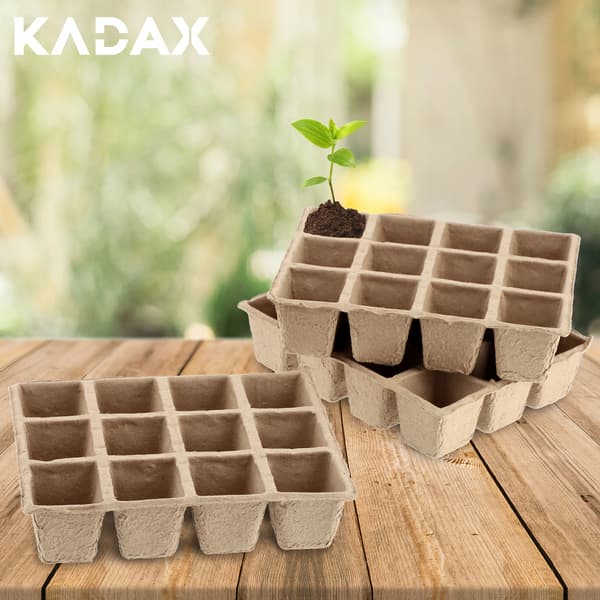 KADAX Production Torvkruka för plantor, sådd, 6 x 12 st.