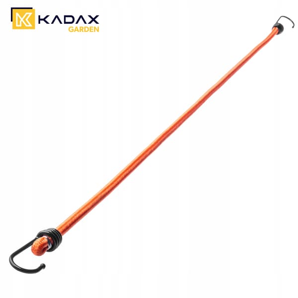 KADAX Elastinen kumiköysi metallikoukulla 71 cm pressujen kiinnittämiseen 4 kpl