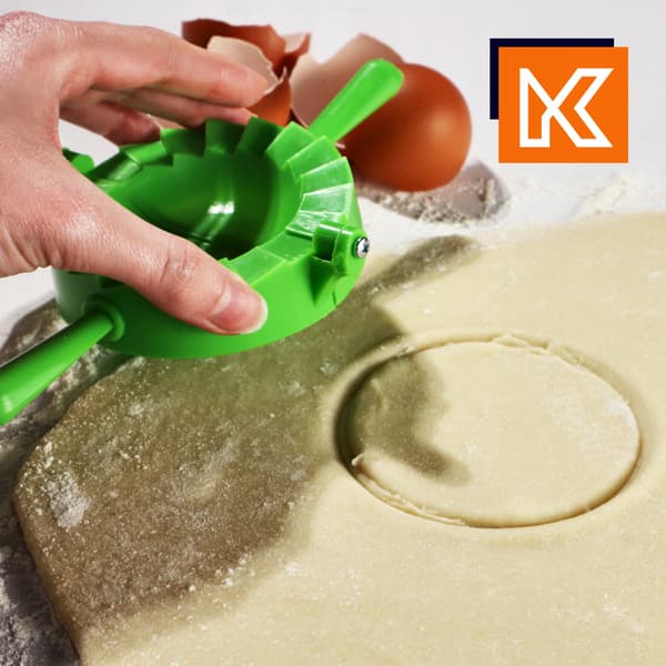 KADAX Dumplingform, Dumplingskärare, Dumplingmaskin, Form, 2 st.