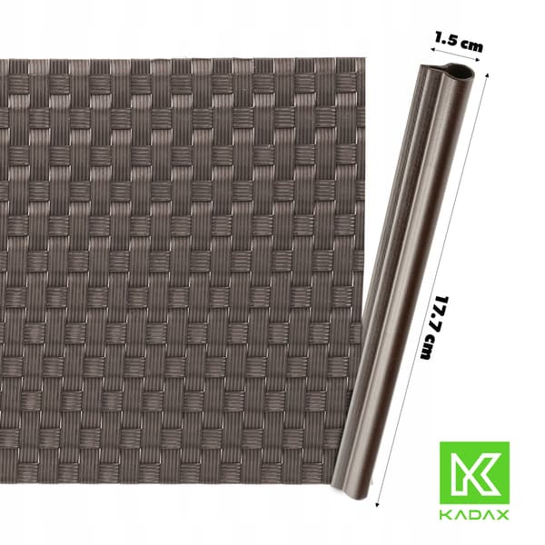 KADAX Klips 19cm Til Hegnsbånd Hegnsbåndskroge Brun 2 stk