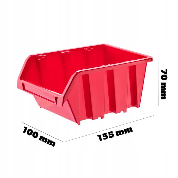 KADAX Verkstadsbrickor Förvaringsbehållare Set med 20 brickor Bricka 155x100mm