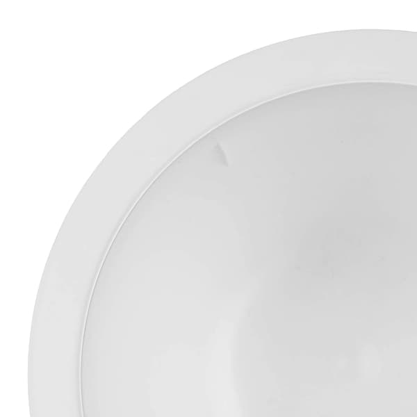 KADAX Loft Rund Urtepotteindsats til Blomsterbede, Hvid 29 cm