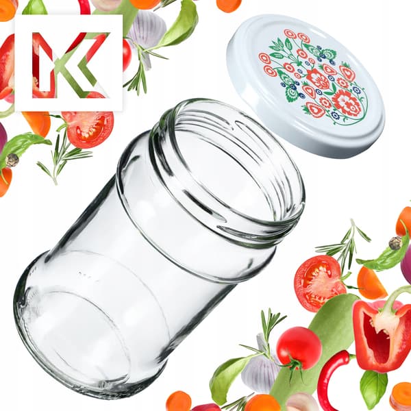 KADAX Seno purkit 315ml 50kpl 66mm + kannet "Folklore"