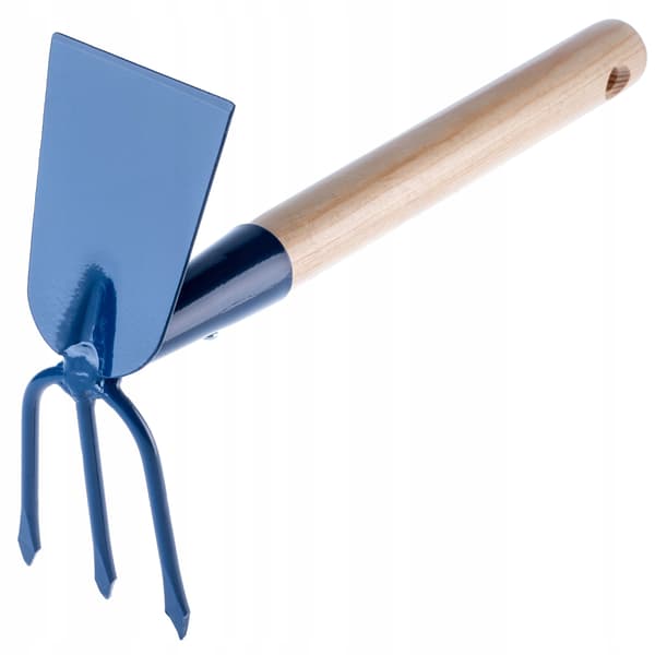 KADAX Trädgårdshacka för ogräsrensning med gaffel 7 cm liten 32 cm