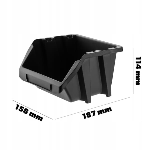 KADAX Verkstadsbrickor Förvaringsbehållare Set med 10 brickor Bricka 187x158mm