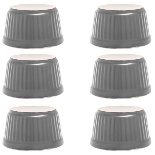 KADAX Bakformar Ramekins Ugnsfast form 9 cm Skålar 150 ml 6 st