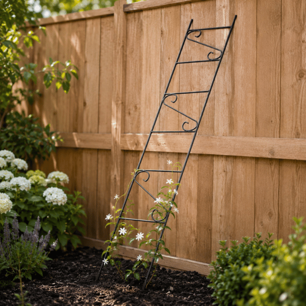 KADAX Pergola Trädgård Blomstöd Metall För Blommor Rosor 180cm Stege