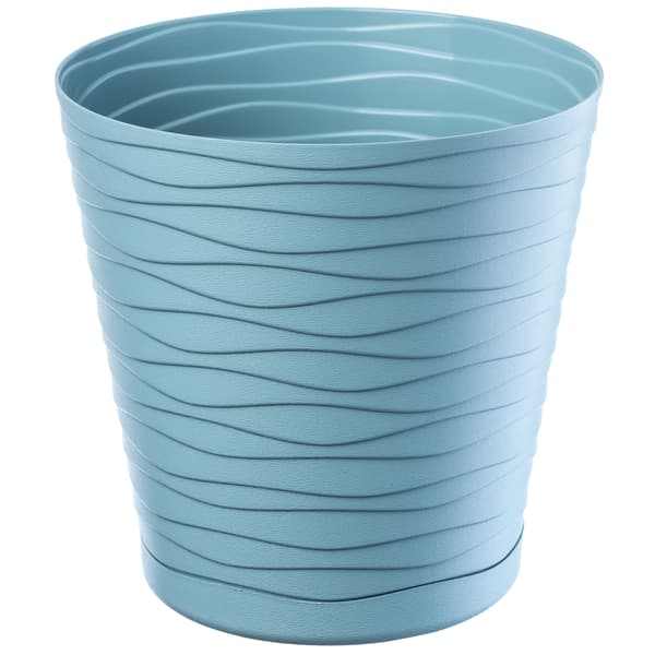 KADAX Urtepotte 15 cm Plastik Urtepottedæksel med Stativ
