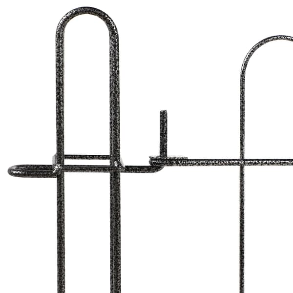 KADAX Havelåge, Metalpanellåge til Hegn med Stolper 93x72cm