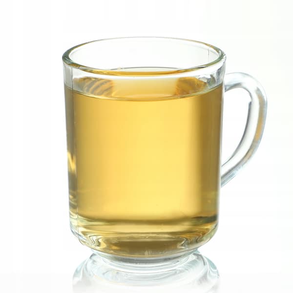 KADAX Glas til te, kaffe, drikkevarer med hank, sæt med 4 glas, 240 ml