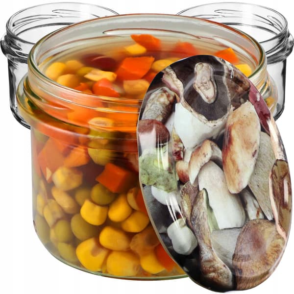 KADAX Tartu purkit 235ml 50kpl 82mm + kannet "Sienet"
