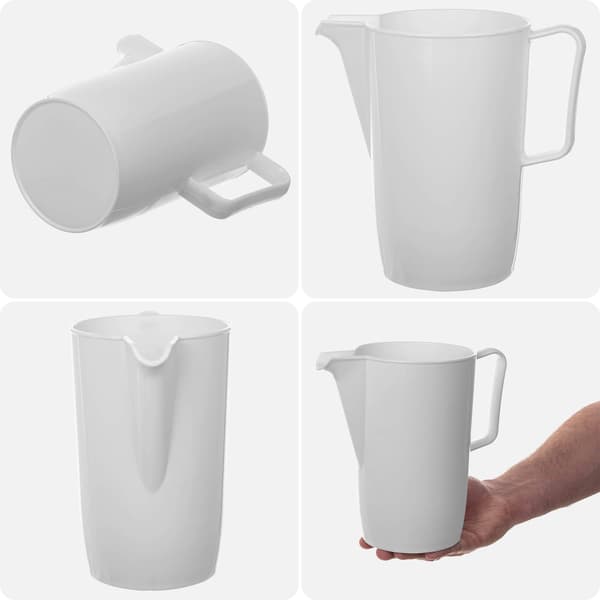 KADAX Plastkanna 2L för te, vatten, varma drycker, juice, vatten