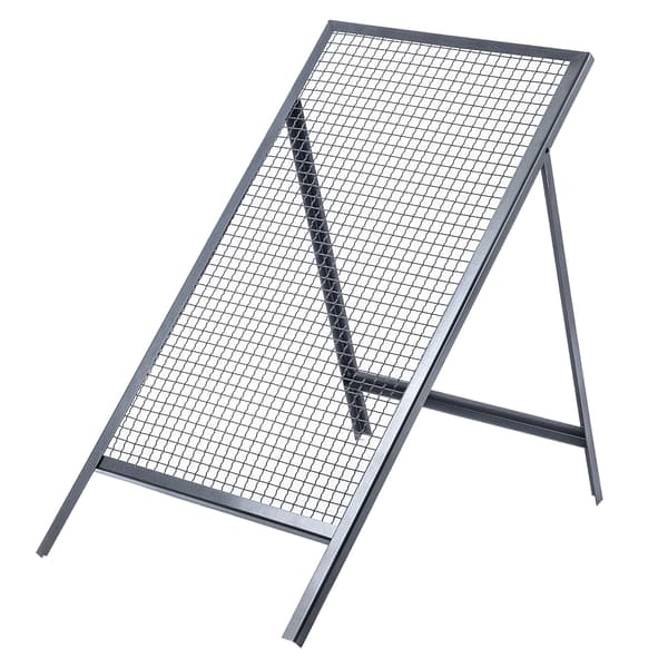 KADAX Byggesigte til sand, jord, murværk, 120x60 cm, grus, maskestørrelse 20 mm