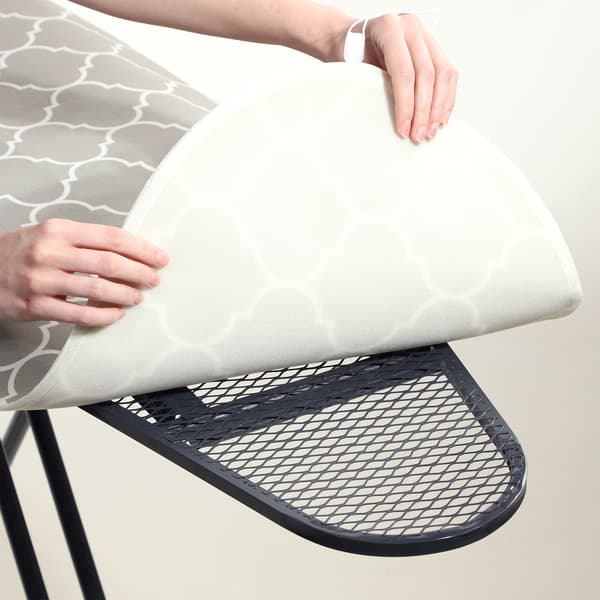 KADAX Strykbrädeöverdrag 148x52 cm Stretchbrädeöverdrag Grå