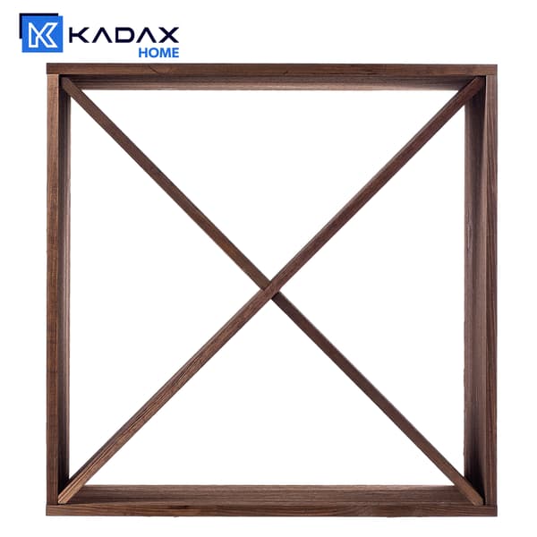 KADAX puinen viiniteline 32 pullolle alkoholikaappi olohuoneeseen 52 cm