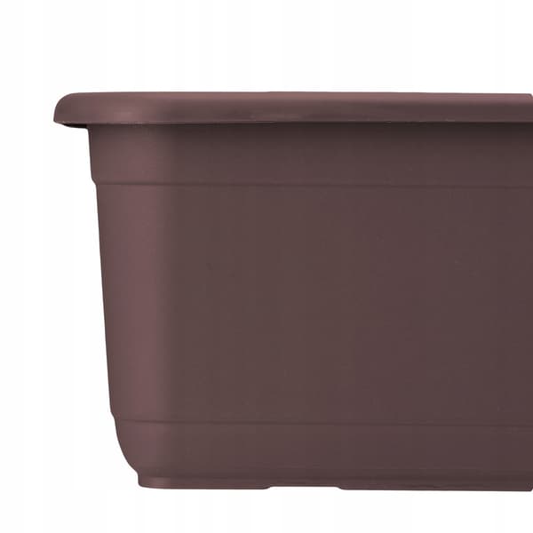 KADAX Balkonkasse 40 cm Urtepotte Urtepotte Balkon Brun