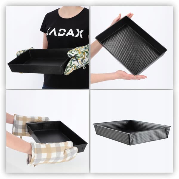 KADAX Rektangulär Bakplåt med Non-stick-beläggning 36x25x6