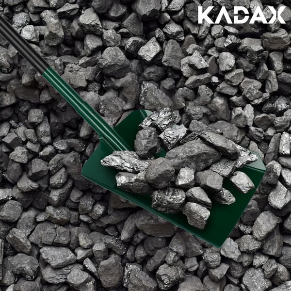 KADAX Spade för kol, sand, sandspade, grus, ugn, aska, finmaterial, 140 cm