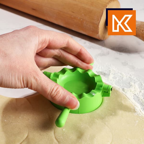 KADAX Dumplingform, Dumplingskärare, Dumplingmaskin, Form, 2 st.