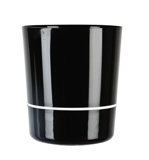 KADAX Todelt Urtepotte med Stativ, Sort, 25 cm