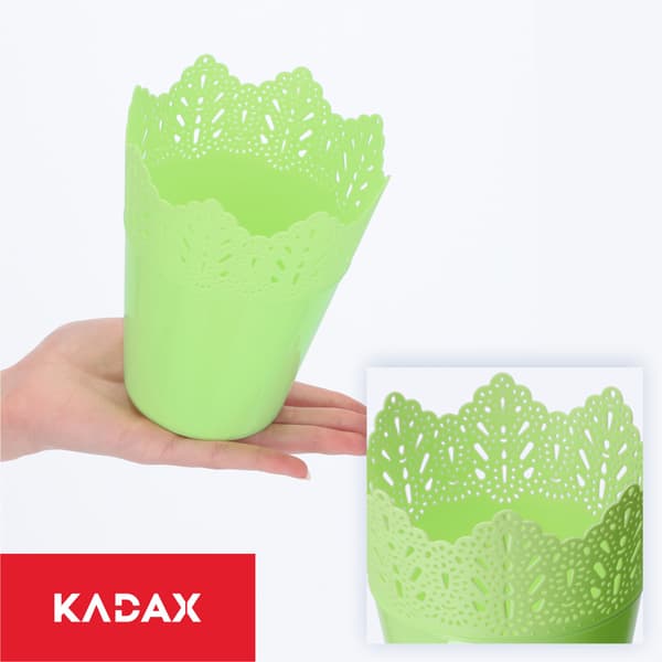 KADAX Blomkruka, Blomkruka, Lock, Hög, Plast, 12 cm, Grön