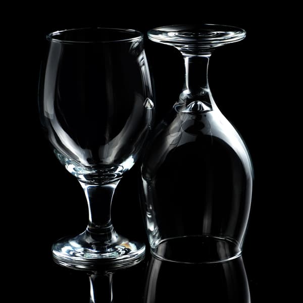 KADAX Ölmugg Glas 400ml Glasmuggar Set med 6 Presentset