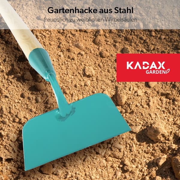 KADAX Havehakke Til Ukrudtsgravning 13,5 cm Dame 140 cm