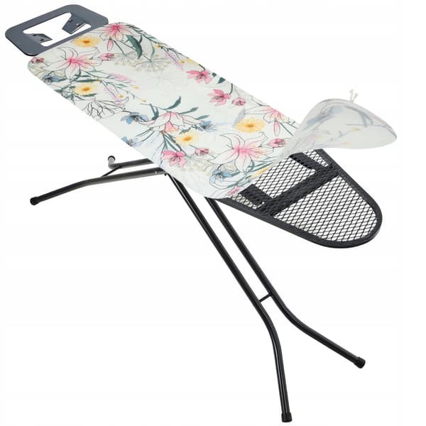 KADAX Stretch strygebrætbetræk 127x46 cm Resistent Lyse Blomster