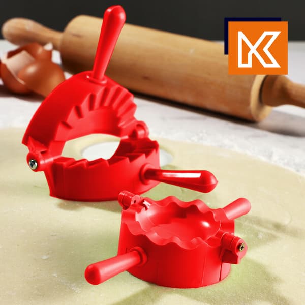 KADAX Dumplingform, Dumplingskärare, Dumplingmaskin, Form, 4 st.