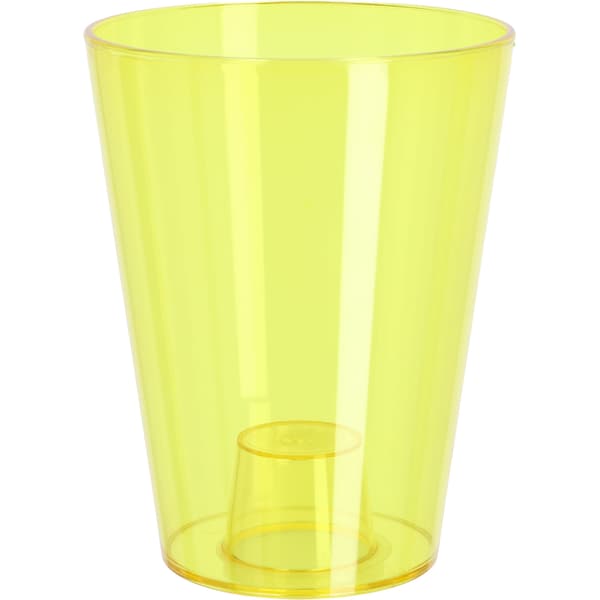 KADAX Urtepotte Orkidé Planter Plastik Urtepotte Gul Massiv 12cm