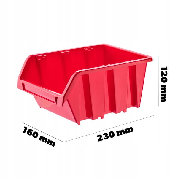 KADAX Verkstadsbricka Förvaringsbehållare Plast 230x160x120 Mm