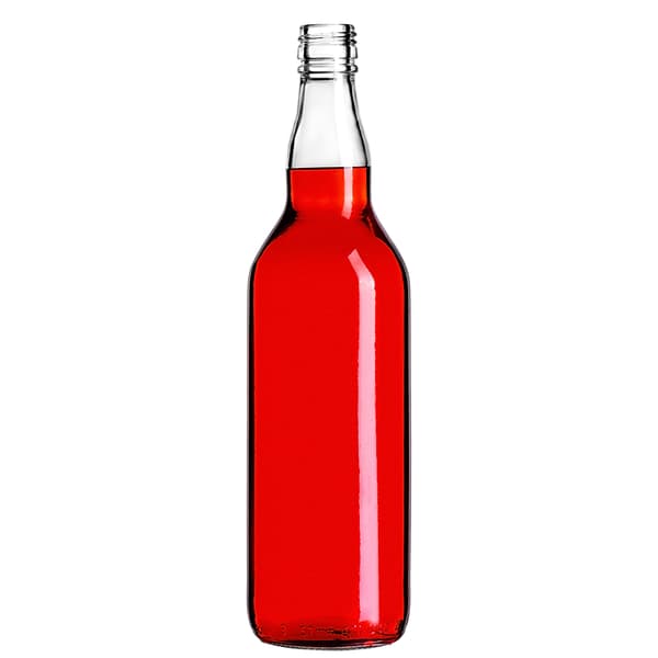 KADAX 10 st Monopol-flaskor 700 ml 0,7 l med kork för vin, likör, juice