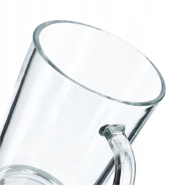 KADAX Winter te- og kaffeglas 410ml kopper med hank sæt med 6 glas