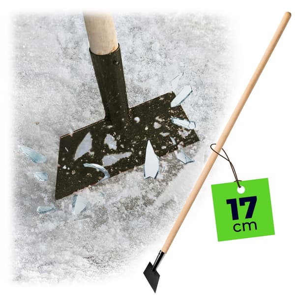 KADAX Ice Breaker Metal Ice Breaker Skarp Solid Med 17 cm Håndtag