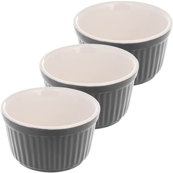 KADAX Bakformar Ramekins Ugnsfast form 9 cm Skålar 150 ml 3 st