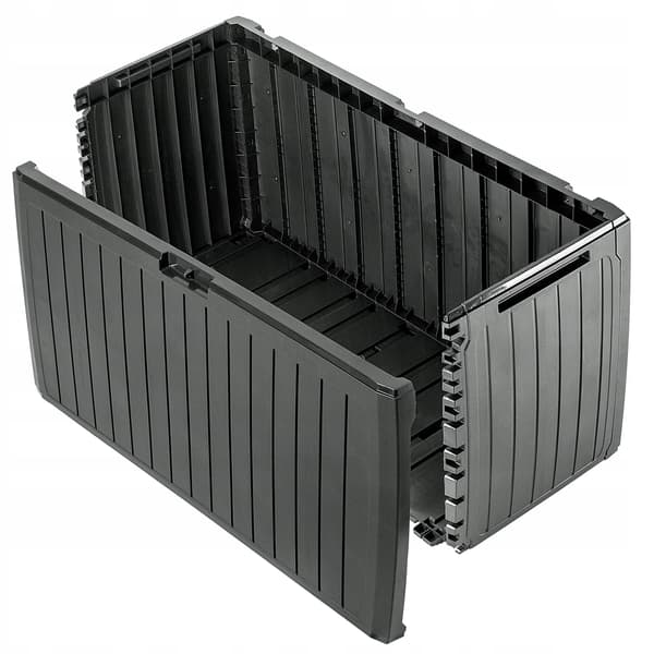 KADAX Haveboks Balkonboks 290L Til Have Balkon Terrasse Antracit