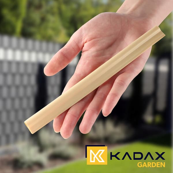 KADAX Klips 19cm Til Hegnstape Hegnstape Kroge Creme 6 stk