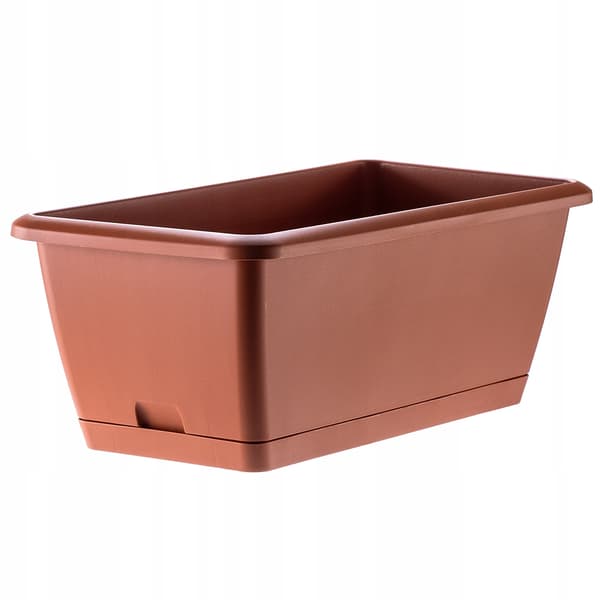 KADAX Balkonkasse 40 cm Urtepotte Urtepottestativ Balkon Blomsterstativ